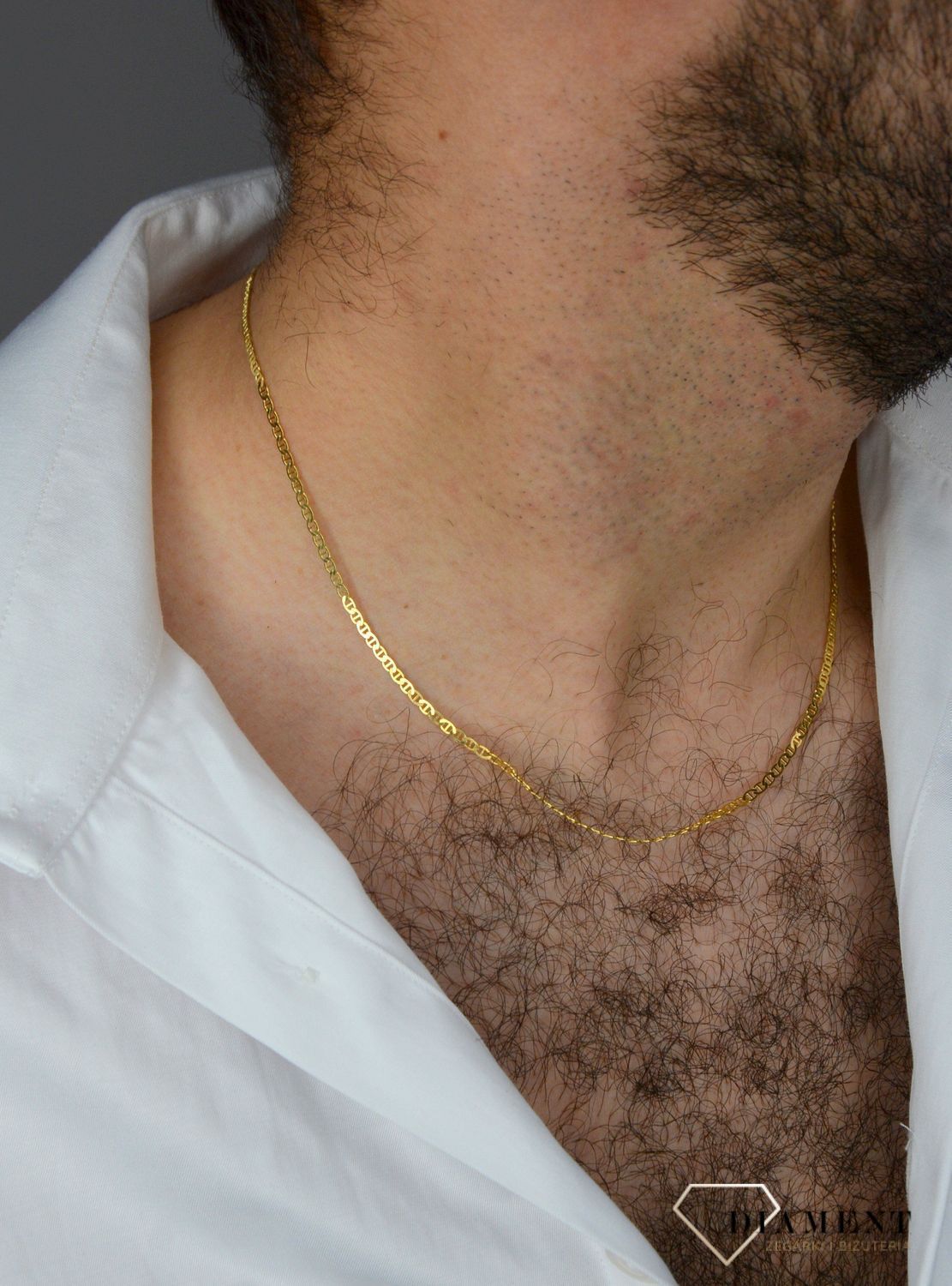 Złoty łańcuszek 333 Gucci 2,5 mm DIA-LAN-1444-333 2,5mm.jpg